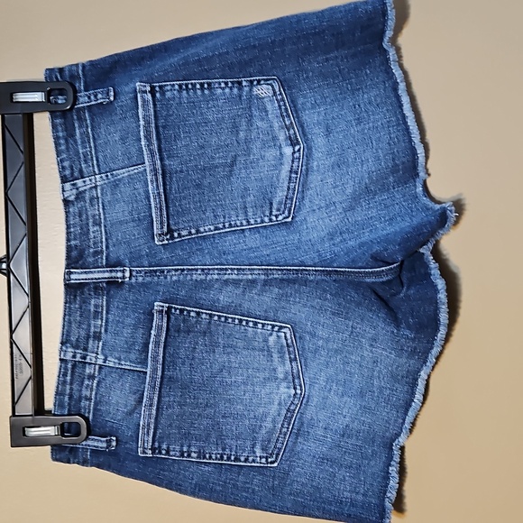 Silver Denim Shorts - Picture 6 of 10